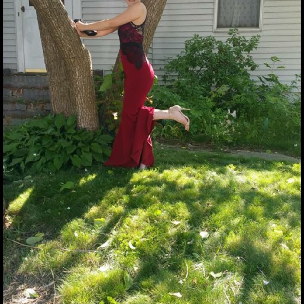 Red Windsor Prom Dress